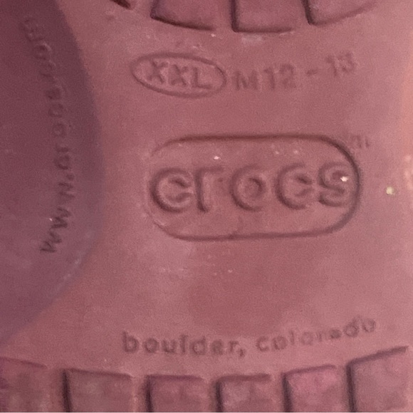 Crocs Florida State Seminoles NCAA Football Team Maroon Logo Unisex Size 12-13 - Picture 7 of 12